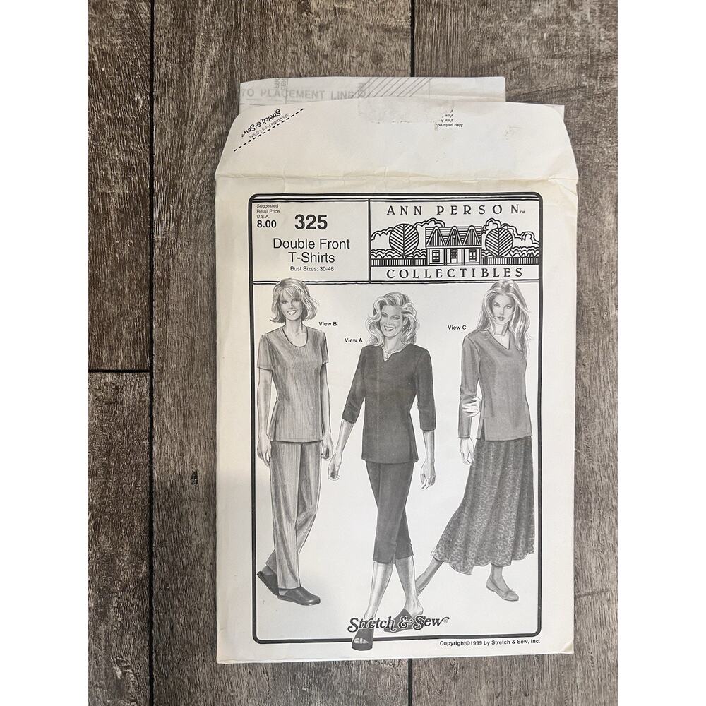 Lot Of 6 Vintage Ann Person Collectibles & Great Clips Sewing Patterns - Picture 5 of 13